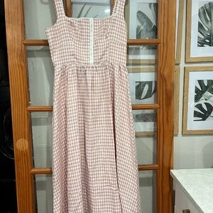 Tagliatelle Linen Dress